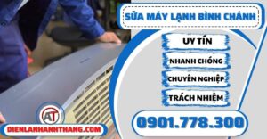 Sửa máy lạnh Bình chánh - Điện lạnh Anh Thắng