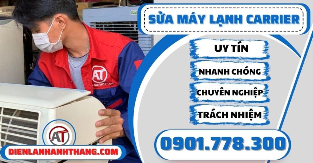 Sửa máy lạnh Carrier - Điện lạnh Anh Thắng
