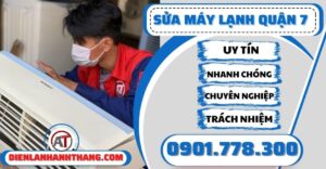 Sửa máy lạnh quận 7 - Điện lạnh Anh Thắng