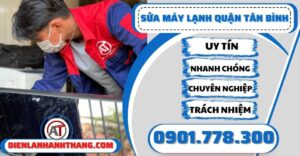 Sửa máy lạnh quận Tân bình - Điện lạnh Anh Thắng