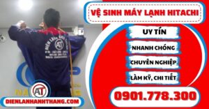Vệ sinh máy lạnh Hitachi - Điện lạnh Anh Thắng