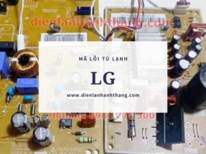 Mã lỗi tủ lạnh LG