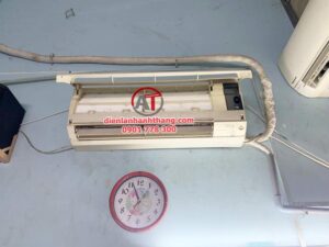 Máy lạnh bị đóng tuyết dàn lạnh Điện lạnh Anh Thắng