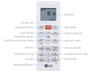Hướng dẫn sử dụng remote máy lạnh LG Điện lạnh Anh Thắng