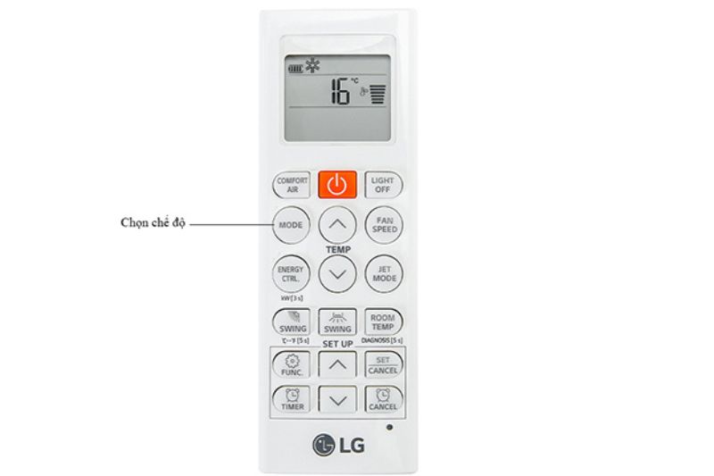 chế độ máy lạnh lg