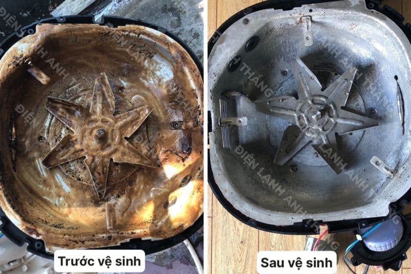 Dịch vụ vệ sinh nồi chiên không dầu Điện lạnh Anh Thắng
