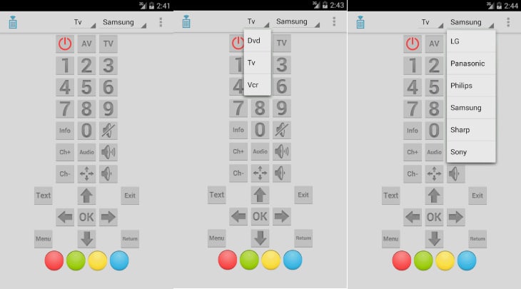 IR Remote Control Điện lạnh Anh Thắng