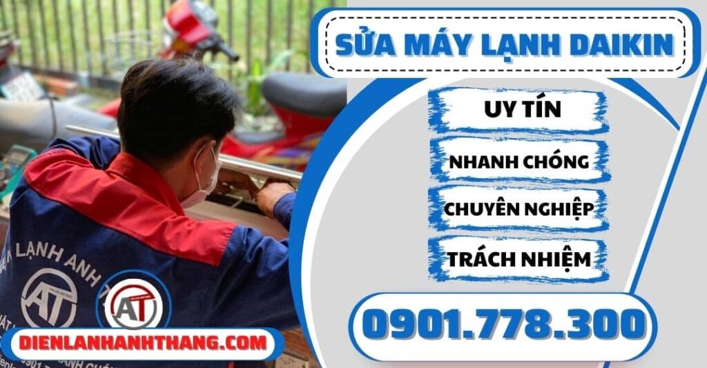 Sửa máy lạnh Daikin - Điện lạnh Anh Thắng