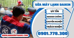 Sửa máy lạnh Daikin - Điện lạnh Anh Thắng