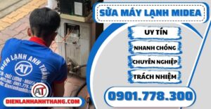 Sửa máy lạnh Midea - Điện lạnh Anh Thắng