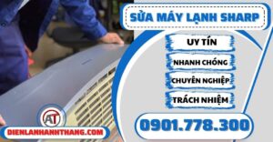 Sửa máy lạnh Sharp - Điện lạnh Anh Thắng