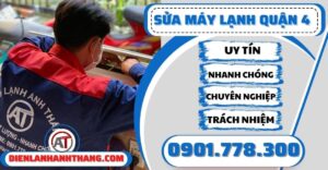Sửa máy lạnh quận 4 - Điện lạnh Anh Thắng