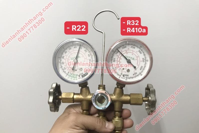 Áp suất gas R22 R32 R410a Điện lạnh Anh Thắng