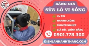 Bảng giá sửa lò vi sóng Điện lạnh Anh Thắng