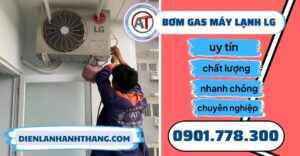 Bơm gas máy lạnh LG - Điện lạnh Anh Thắng