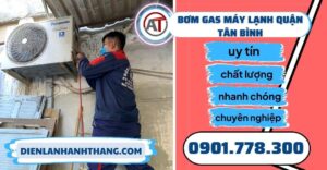 Bơm gas máy lạnh quận Tân bình - Điện lạnh Anh Thắng