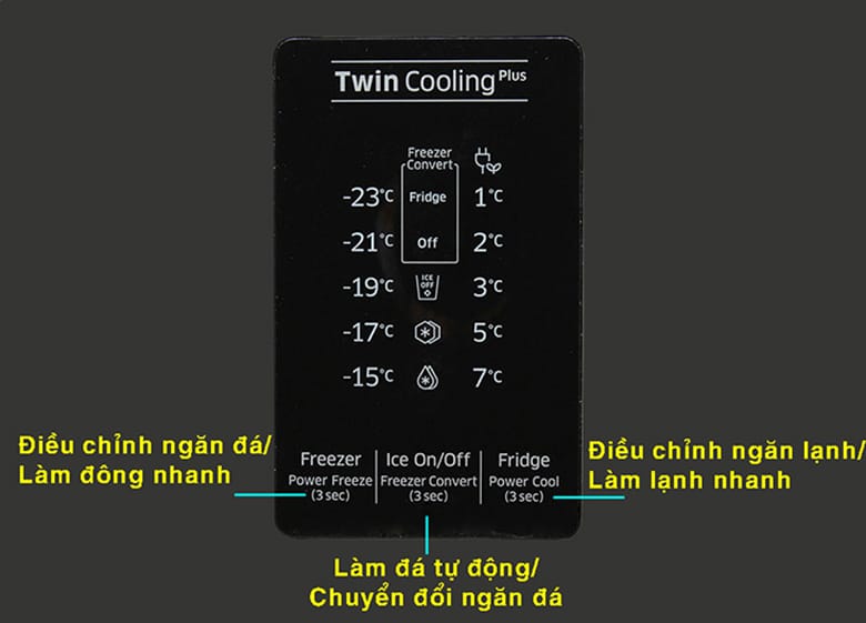 cách sử dụng tủ lạnh Samsung RT38K5982SL/SV0 điện lạnh anh thắng