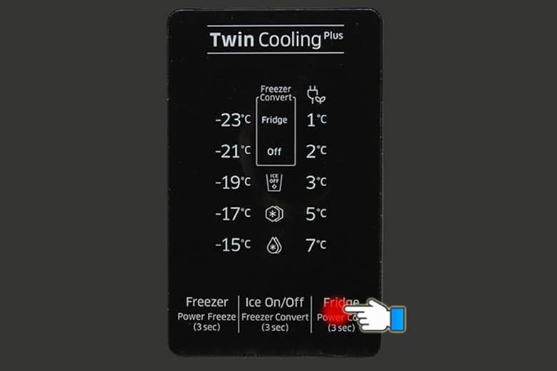 Điều chỉnh nhiệt độ ngăn lạnh tủ lạnh Samsung RT38K5982SL/SV0 điện lạnh anh thắng