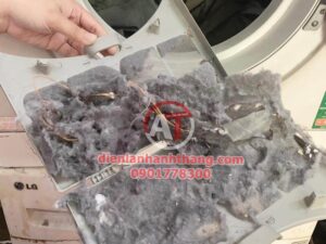 Lưới lọc bụi máy sấy quần áo