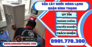Sửa cây nước nóng lạnh quận bình thạnh - Điện lạnh Anh Thắng
