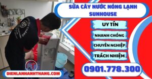 Sửa cây nước nóng lạnh sunhouse - Điện lạnh Anh Thắng