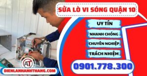 Sửa lò vi sóng quận 10 - Điện lạnh Anh Thắng