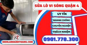 Sửa lò vi sóng quận 4 - Điện lạnh Anh Thắng