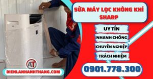 Sửa máy lọc không khí Sharp - Điện lạnh Anh Thắng