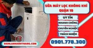 Sửa máy lọc không khí quận 10 - Điện lạnh Anh Thắng