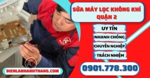 Sửa máy lọc không khí quận 2 - Điện lạnh Anh Thắng