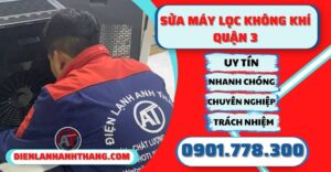 Sửa máy lọc không khí quận 3 - Điện lạnh Anh Thắng