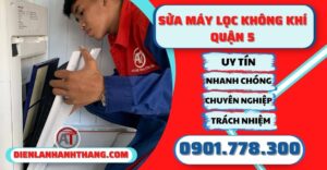 Sửa máy lọc không khí quận 5 - Điện lạnh Anh Thắng