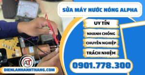 Sửa máy nước nóng Alpha - Điện lạnh Anh Thắng