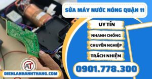 Sửa máy nước nóng quận 11 - Điện lạnh Anh Thắng