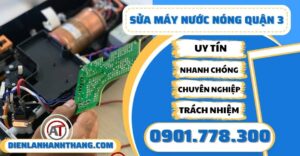 Sửa máy nước nóng quận 3 - Điện lạnh Anh Thắng