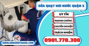 Sửa quạt hơi nước quận 5 - Điện lạnh Anh Thắng