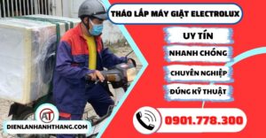 Tháo lắp máy giặt Electrolux - Điện lạnh Anh Thắng
