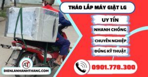 Tháo lắp máy giặt LG - Điện lạnh Anh Thắng