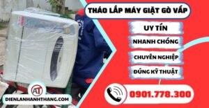 Tháo lắp máy giặt gò vấp - Điện lạnh Anh Thắng