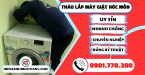 Tháo lắp máy giặt hóc môn - Điện lạnh Anh Thắng