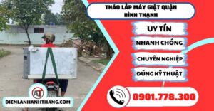 Tháo lắp máy giặt quận bình thạnh - Điện lạnh Anh Thắng