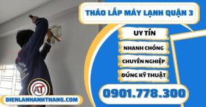Tháo lắp máy lạnh quận 3 - Điện lạnh Anh Thắng