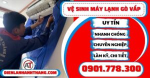 Vệ sinh máy lạnh Gò vấp - Điện lạnh Anh Thắng