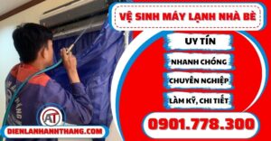Vệ sinh máy lạnh Nhà bè - Điện lạnh Anh Thắng