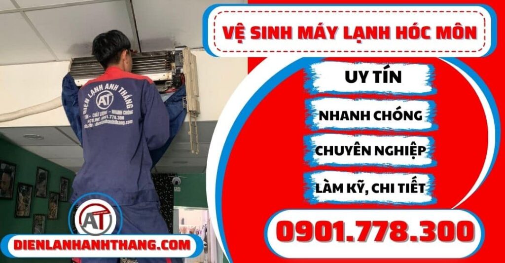 ve sinh may lanh hoc mon dien lanh anh thang