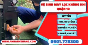 Vệ sinh máy lọc không khí quận 10 - Điện lạnh Anh ThắngVệ sinh máy lọc không khí quận 10 - Điện lạnh Anh Thắng