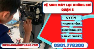 Vệ sinh máy lọc không khí quận 5 - Điện lạnh Anh Thắng