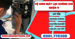 Vệ sinh máy lọc không khí quận 9 - Điện lạnh Anh Thắng