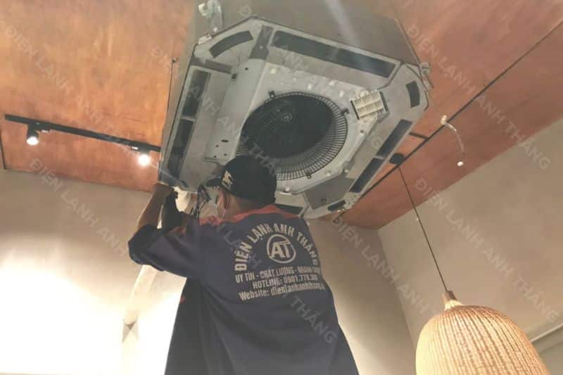 Dịch vụ sửa máy lạnh âm trần Điện lạnh Anh Thắng