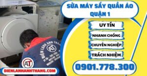 Sửa máy sấy quần áo quận 1 - Điện lạnh Anh Thắng